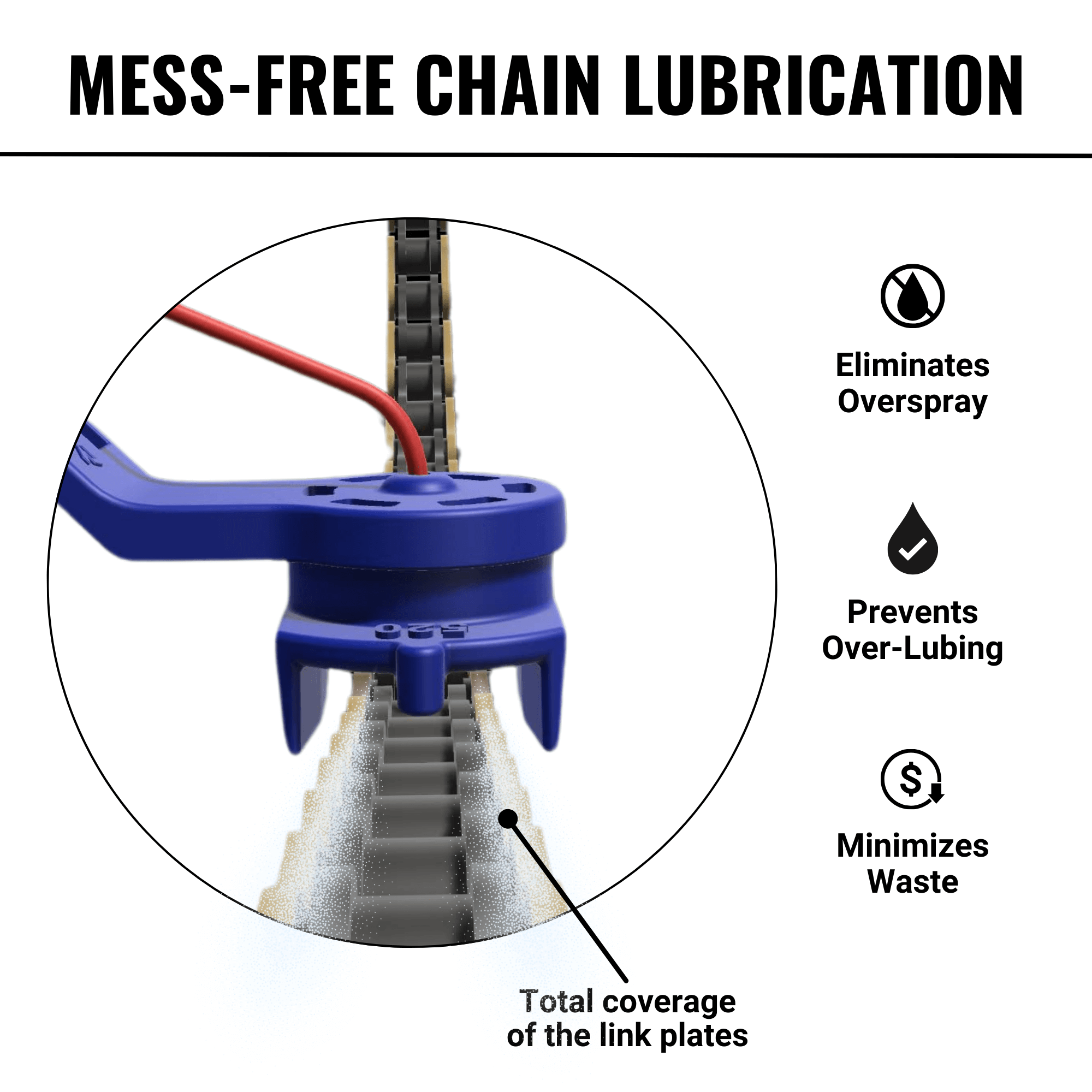 Oinker Chain Lube Wax Tool 520 Chain