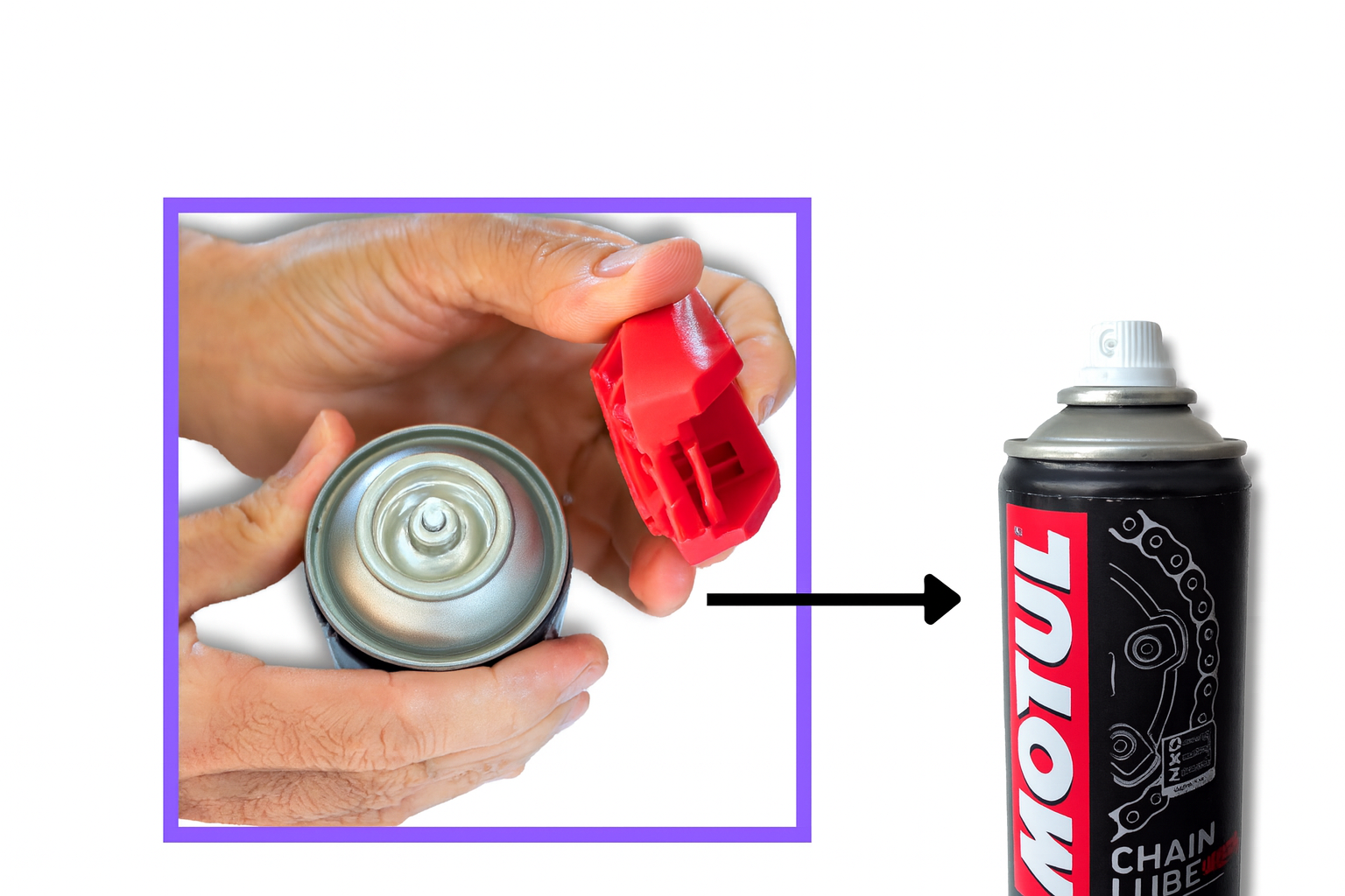 Nozzle - Motul, Motorex, LiquiMoly